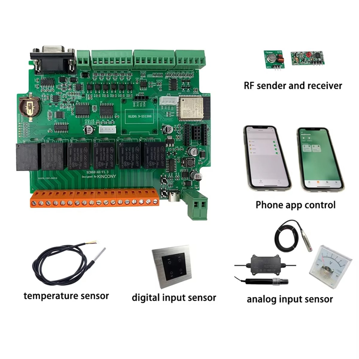 KC868-A6 Development Board MQT - огляд і ціна 433Mhz Receiver Module