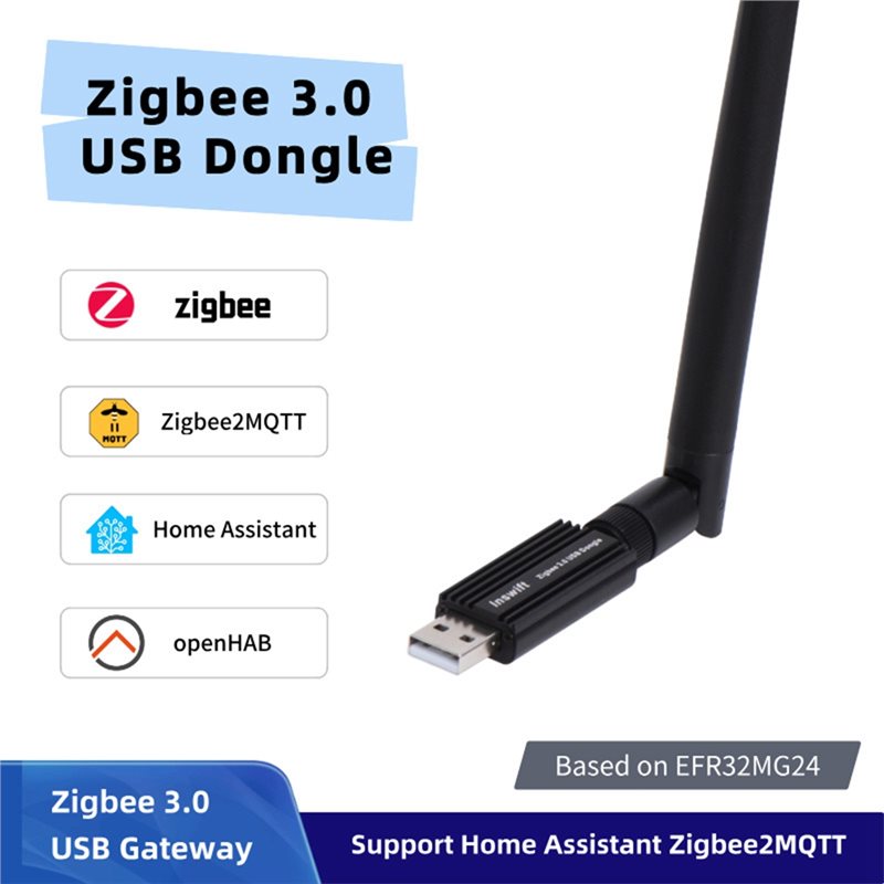 ABDE-EFR32MG24 Zigbee 3.0 USB  - огляд і ціна Zigbee Coordinator Stick