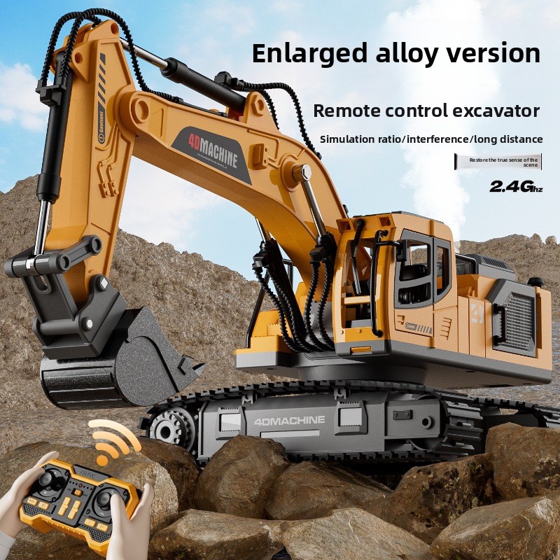 14CH 3-in-1 RC Alloy Excavator - огляд і ціна Home Automation Tutorial