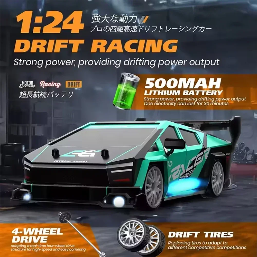 1/24 4WD RC Drift Car 2.4GHz W - огляд і ціна Home Automation Tutorial
