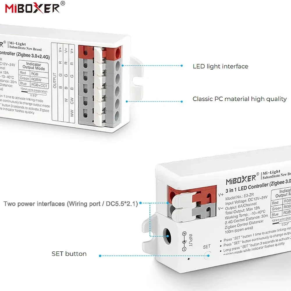 Miboxer E3-ZR E3-WR E3-RF 3 in - огляд і ціна Zigbee Coordinator Stick